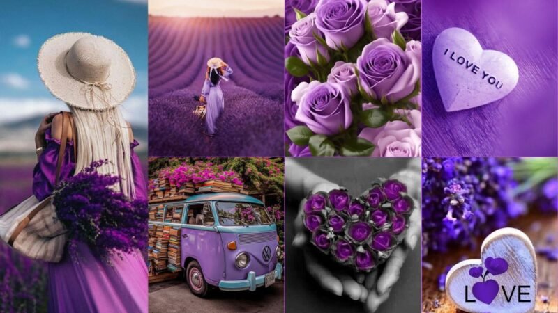 Lavender colour dp images