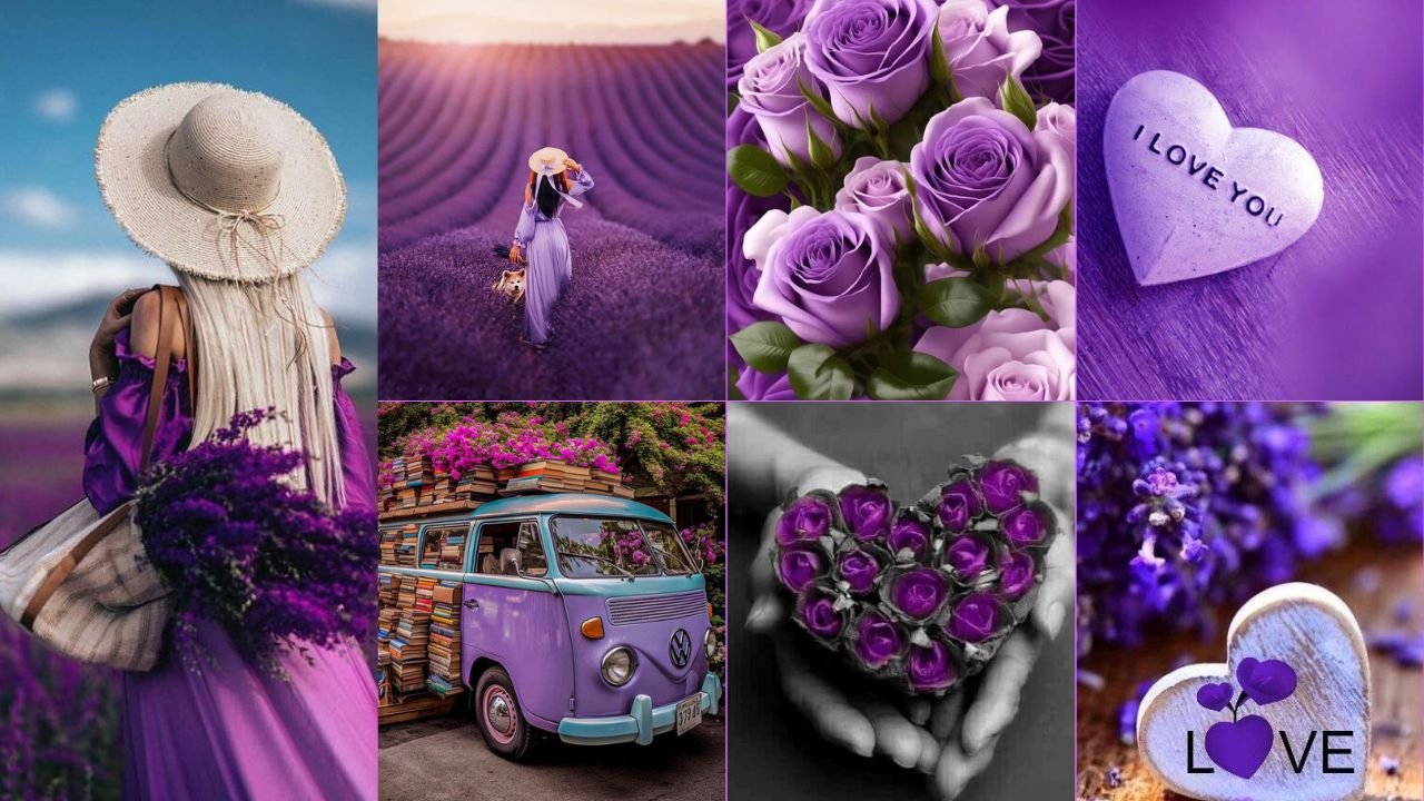 Lavender Colour Dp images for whatsapp Facebook Profile