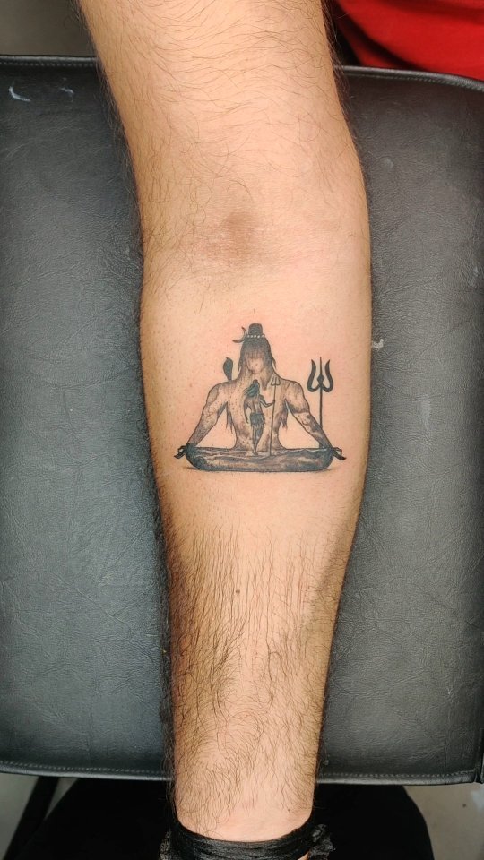 Lord Shiva Tattoo Designs on hand