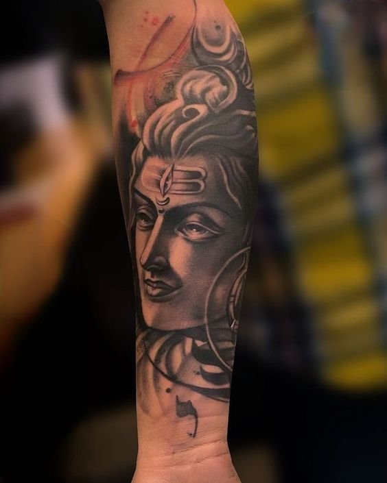 Mahadev tattoo design