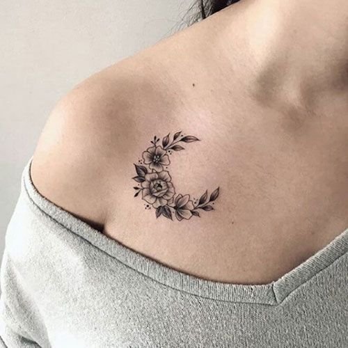 Chest Tattoo Designs for Girls