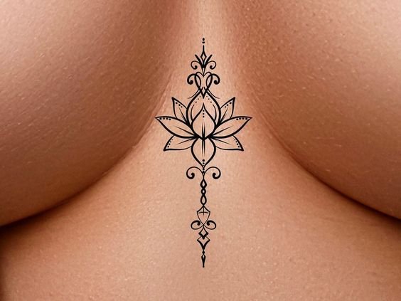 Chest Tattoo Designs for Women