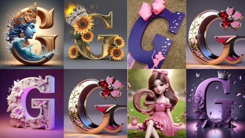 G Alphabet Dp Images