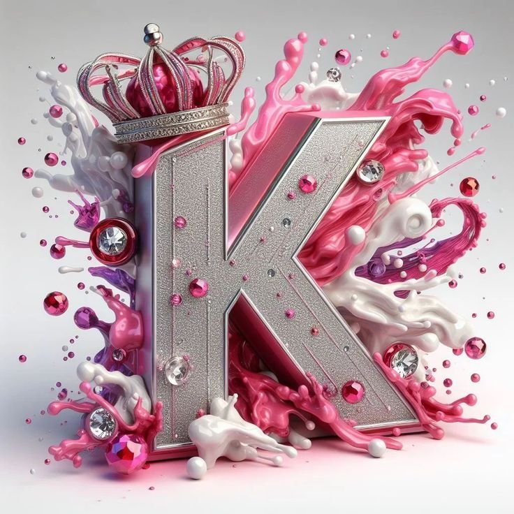 K Letter Dp images