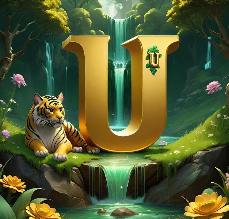 U Alphabet Profile Picture