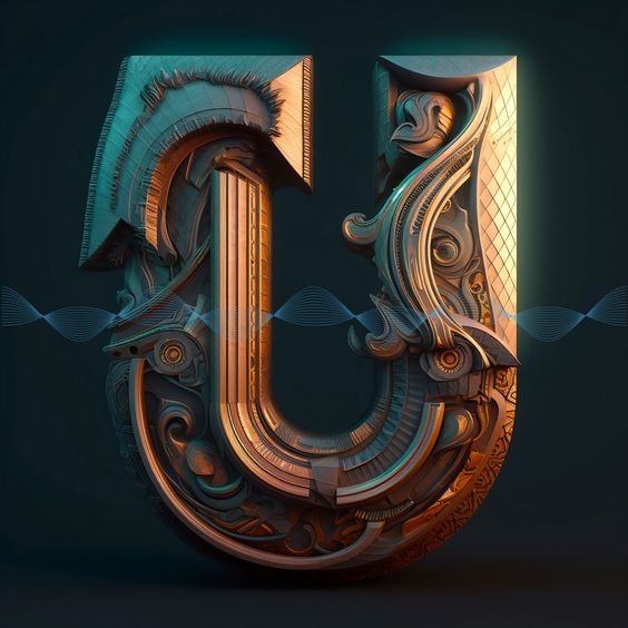 U Alphabet Profile Picture