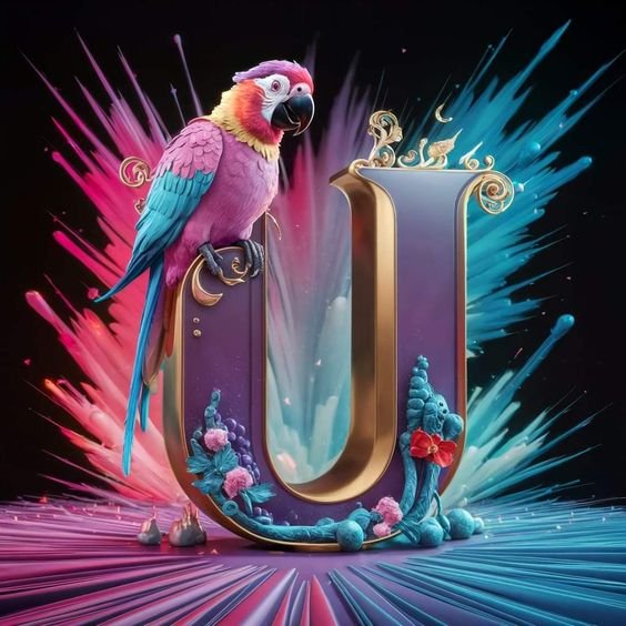 U Alphabet Profile Picture