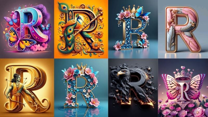 Unique R letter Dp images for Whatsapp R Name Profile Pictures