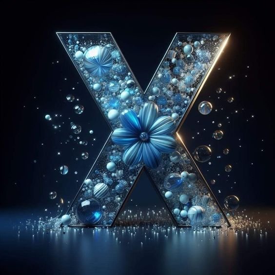 X letter whatsapp dp images