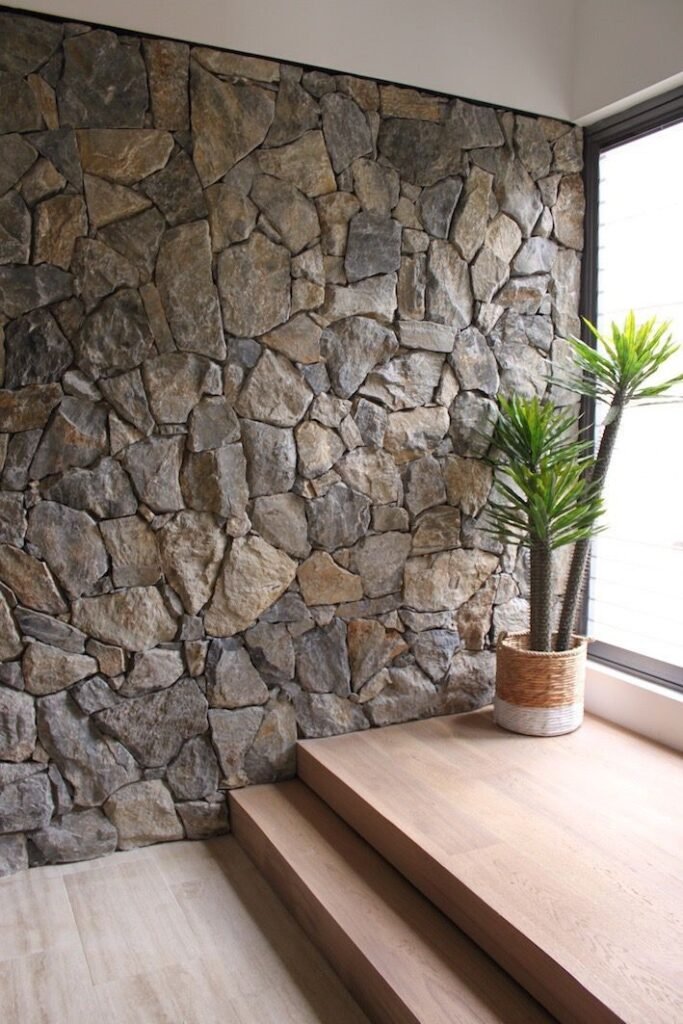 exterior stone wall design ideas