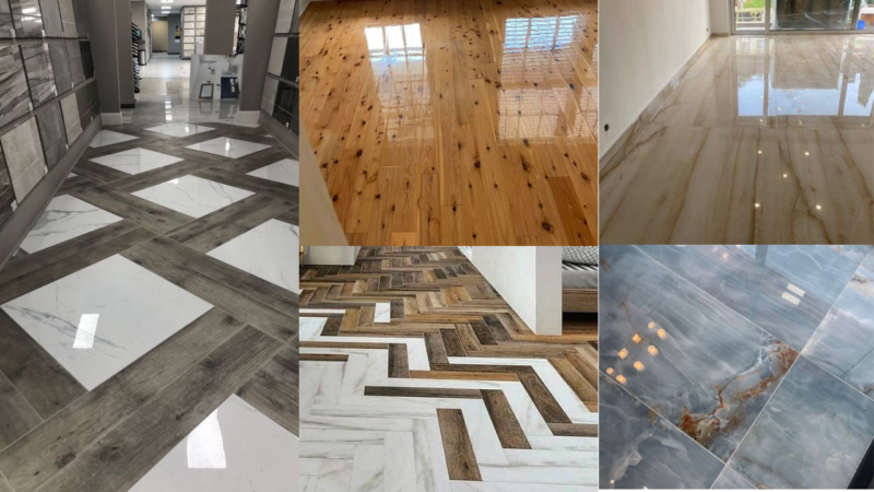 Latest floor tiles design