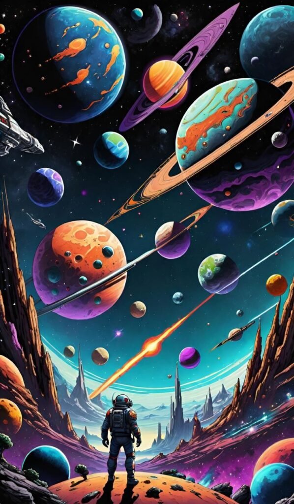 Space Wallpaper for Mobile Phone