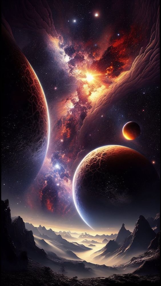 Space Wallpaper for Mobile Phone