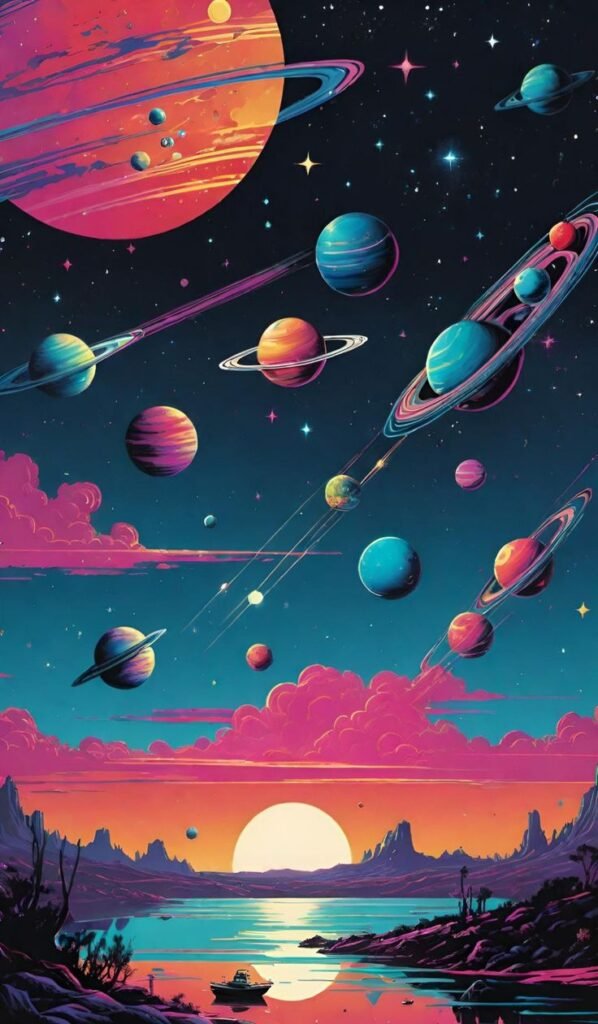 Space Wallpaper for Mobile Phone