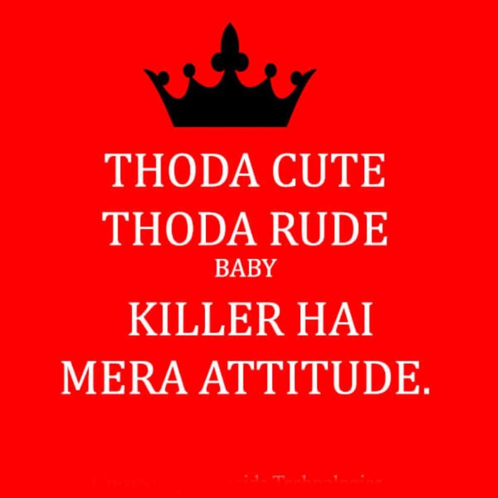 attitude whatsapp dp images