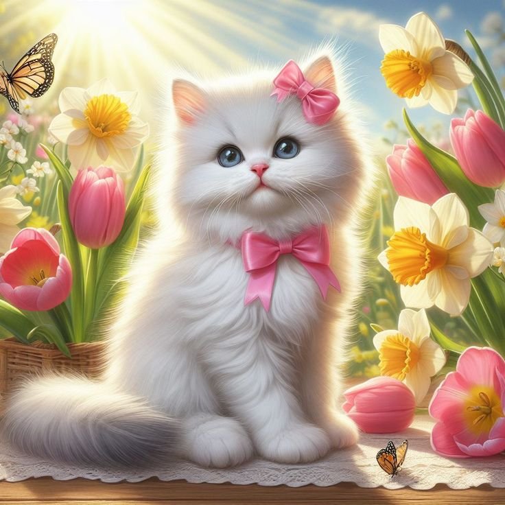 Cute Cat Dp images