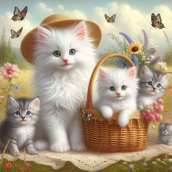 Cute Cat Dp images