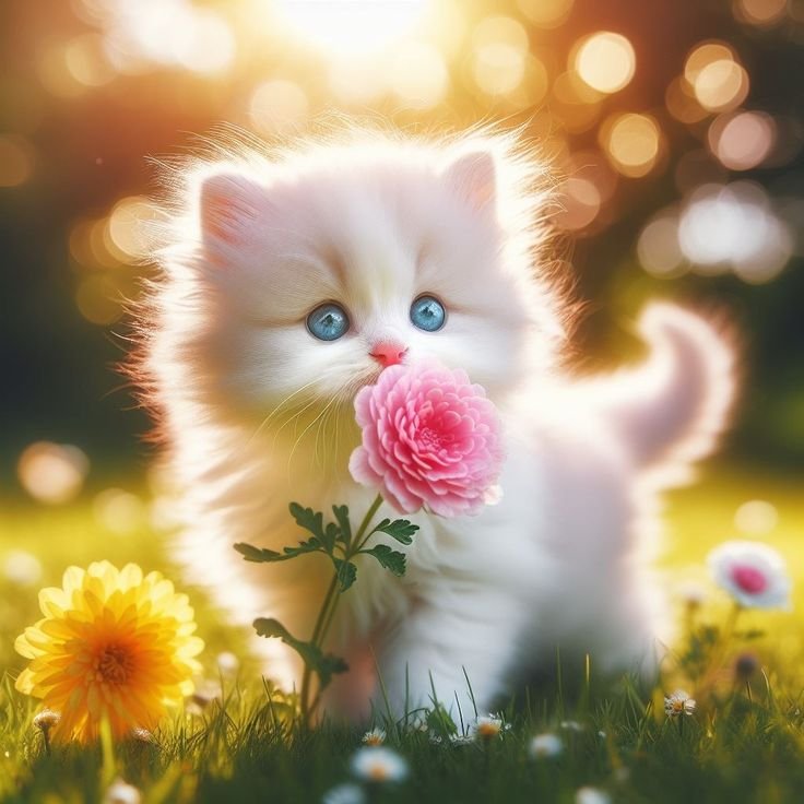 Cute Cat Dp images