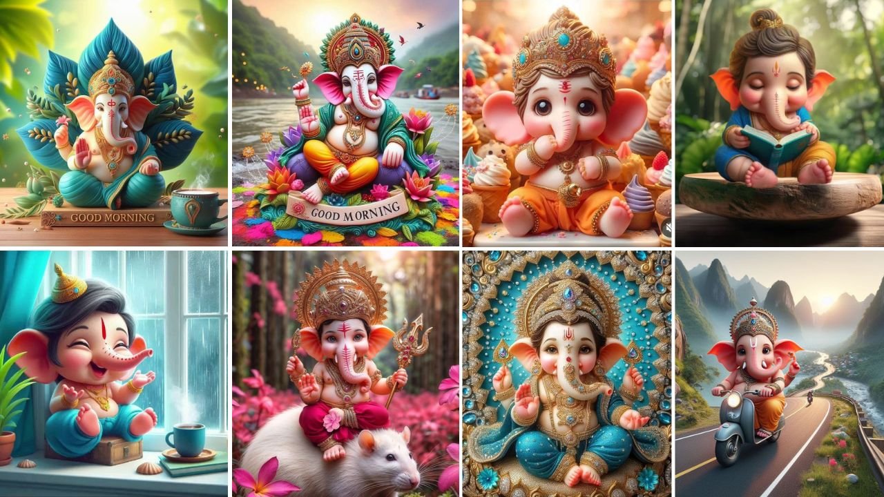 Stunning Lord Ganesh Whatsapp Dp images  | God Ganesh Dp