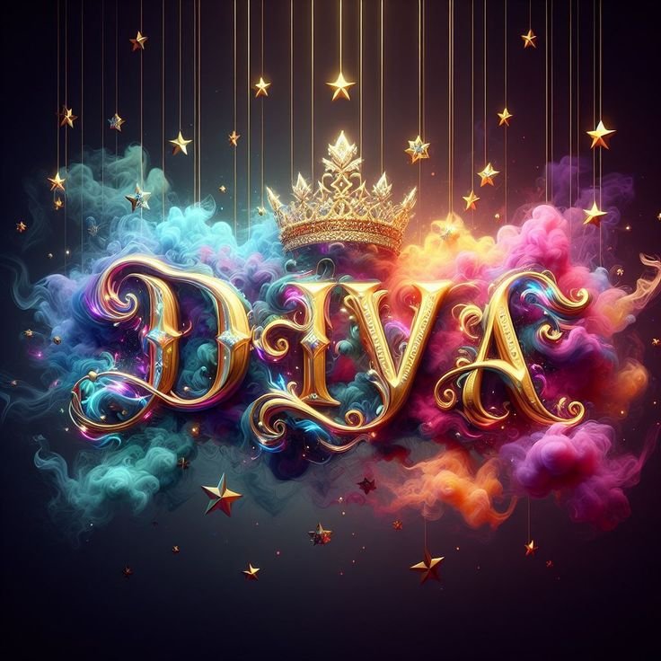 Stylish Divya Name Dp