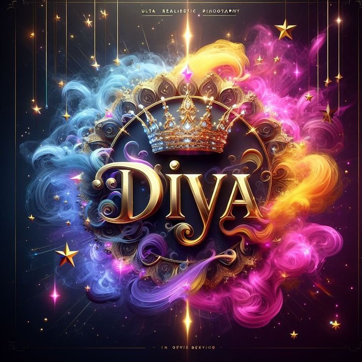 Stylish Divya Name Dp