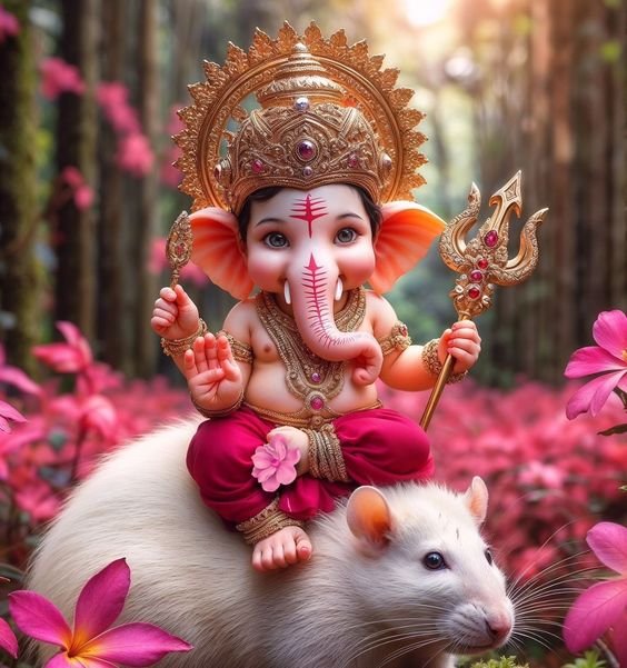 Cute God Ganesh Dp images