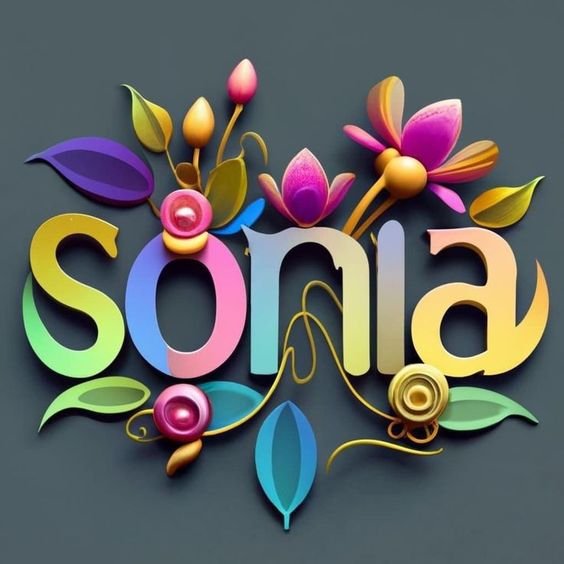 Sonia Name Dp images for Whatsapp