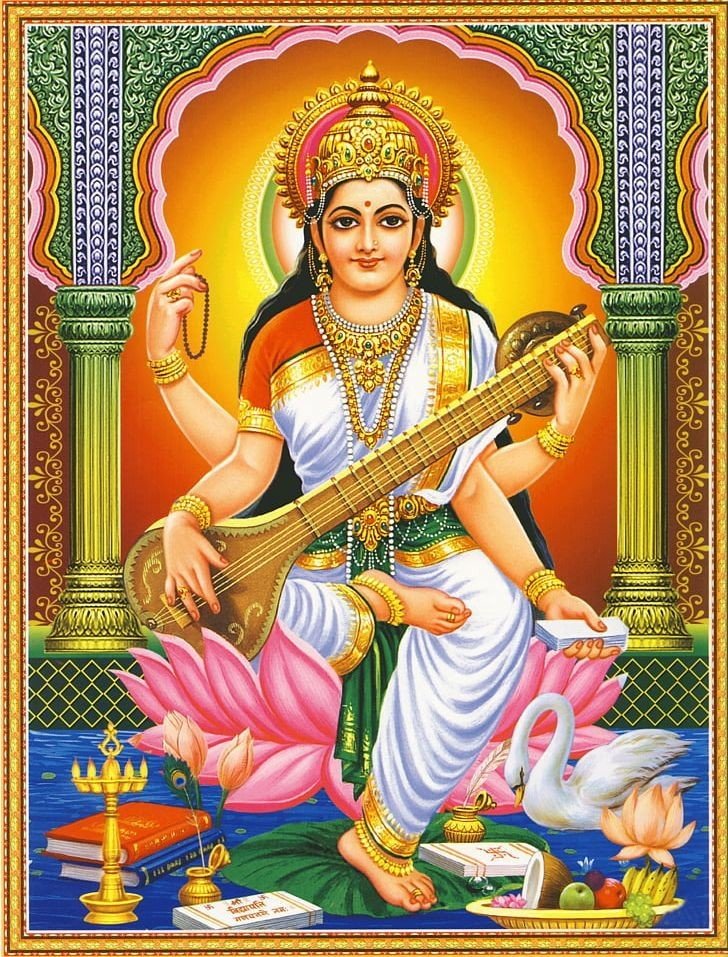 Beautiful Maa Saraswati Devi Dp images