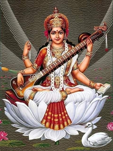 Beautiful Maa Saraswati Devi Dp images