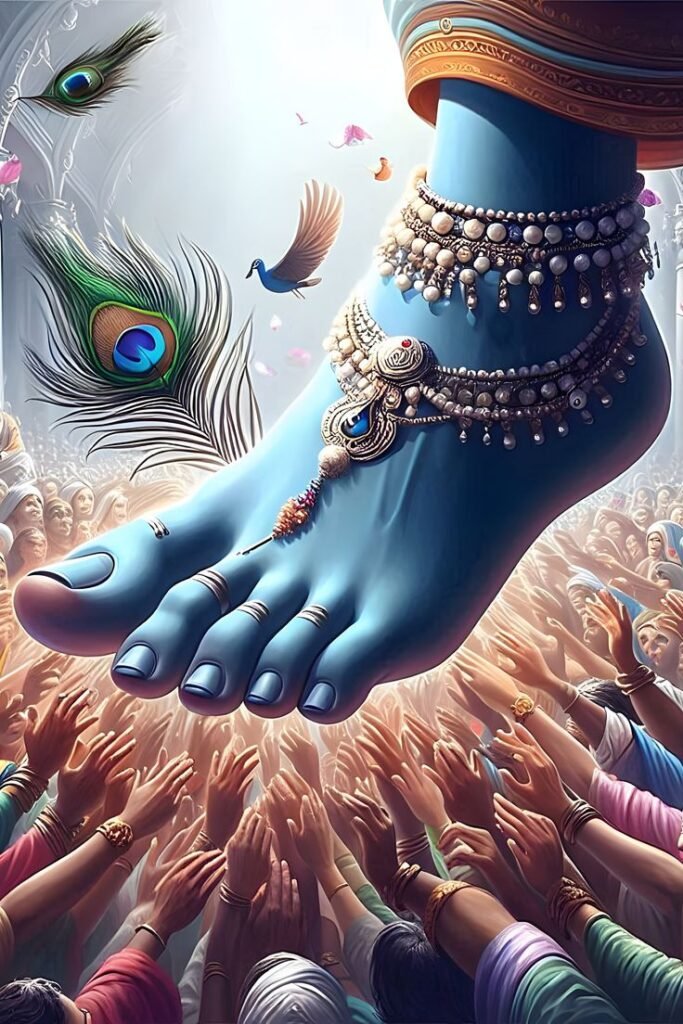 krishna feather dp images for whatsapp