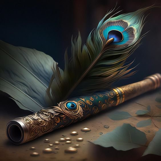 krishna feather dp images for whatsapp