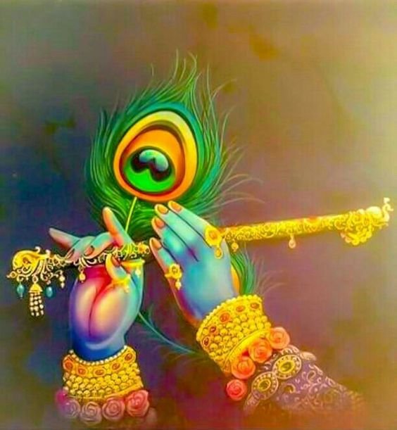 Krishna Feather Whatsapp dp images