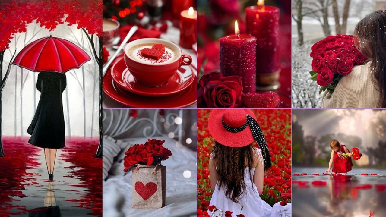 Red Colour Dp images for Whatsapp & Facebook