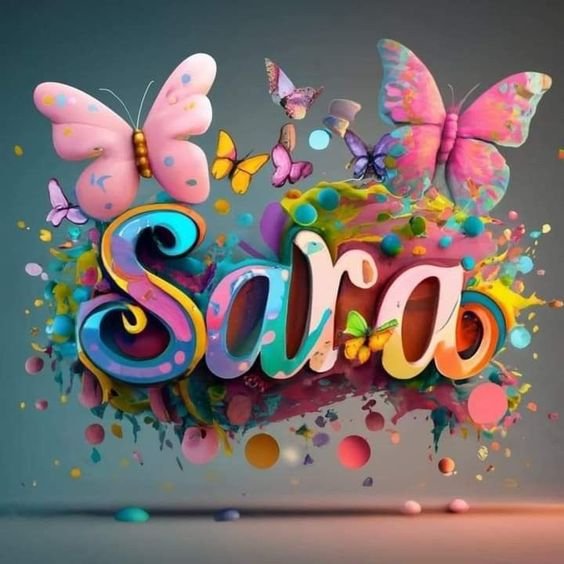 sara name dp images