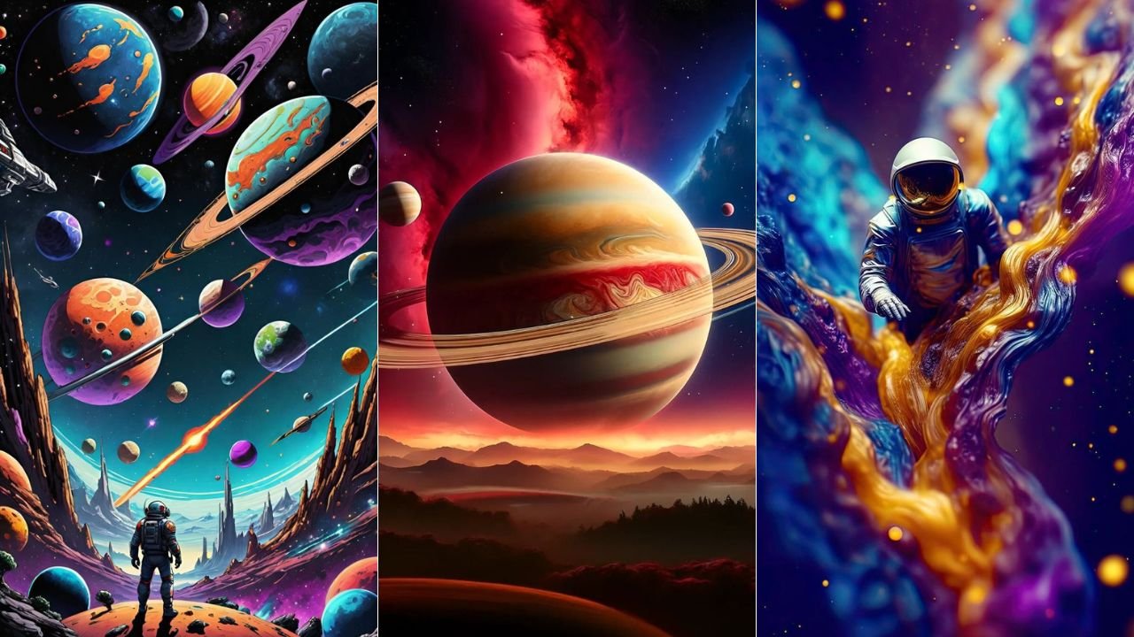 Space Wallpaper for Mobile Phone || 4K Ultra HD Wallpapers