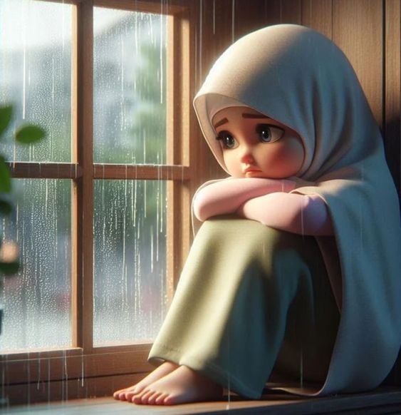 Hijab Girls Cartoon Whatsapp Dp images