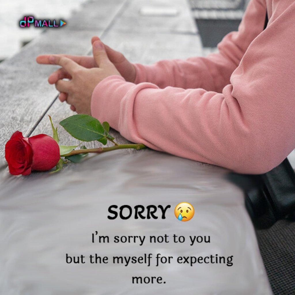 Boys Sorry Whatsapp Dp images