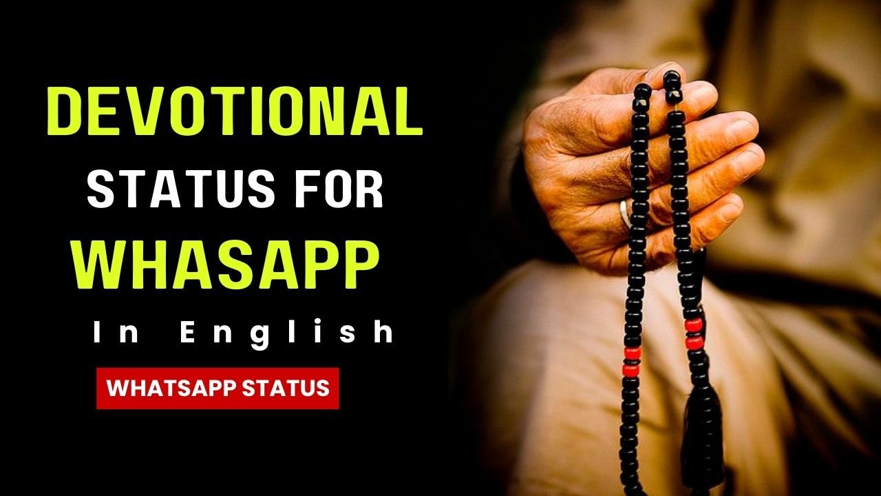 Devotional Status for Whatsapp in English