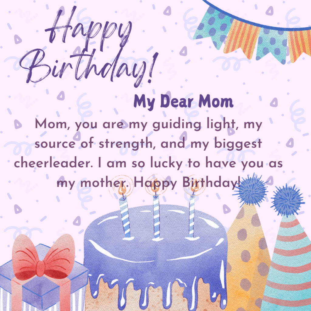 Happy Birthday Messages for Mom