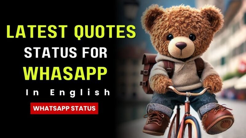 Latest Quotes Status for whatsapp