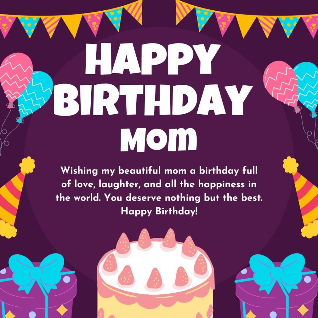 Happy Birthday Wishes for Mom