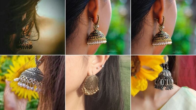 Stylish Earring Dp images for Girls