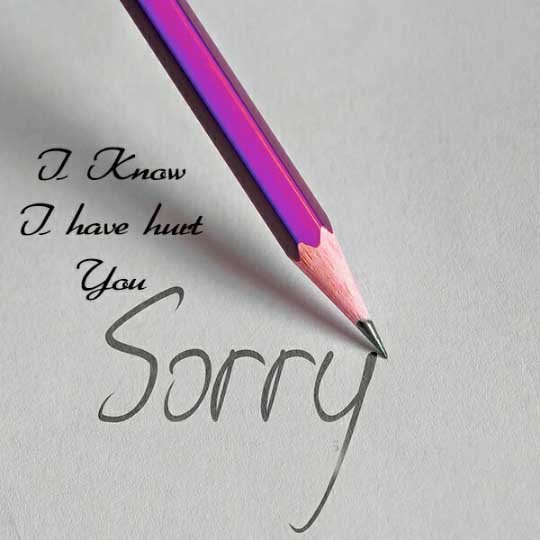 Sorry Dp images for Whatsapp & Facebook