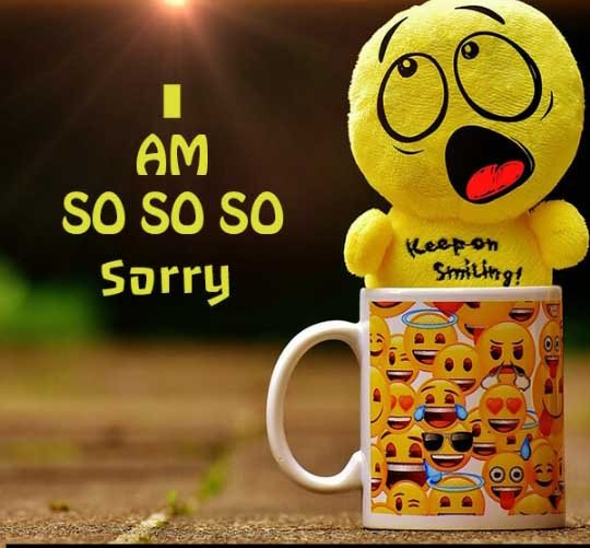 Sorry Dp images for Whatsapp & Facebook