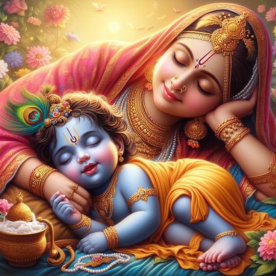 Beautiful Lord Krishna Profile Picture