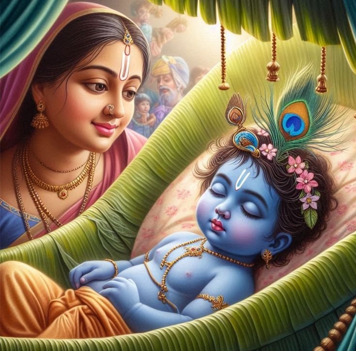 Beautiful Lord Krishna Profile Picture