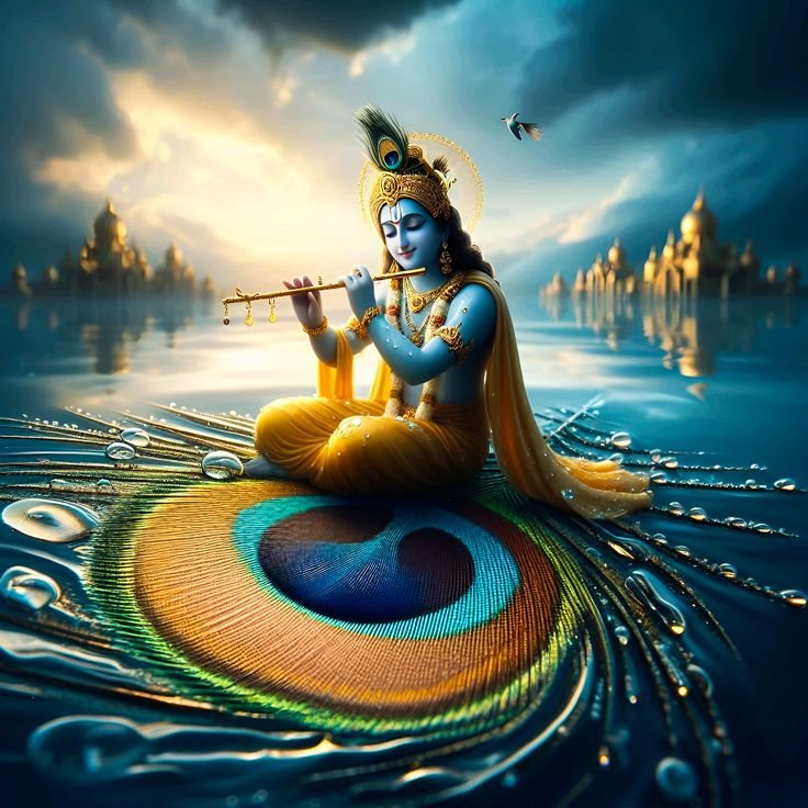 Beautiful Lord Krishna Profile Picture