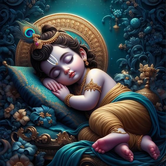 Beautiful Lord Krishna Profile Picture