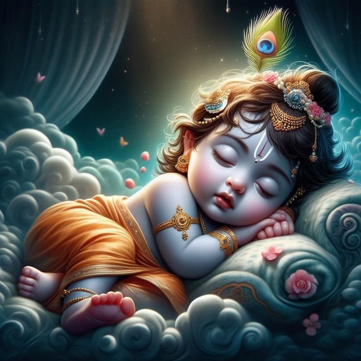 Beautiful Lord Krishna Profile Picture