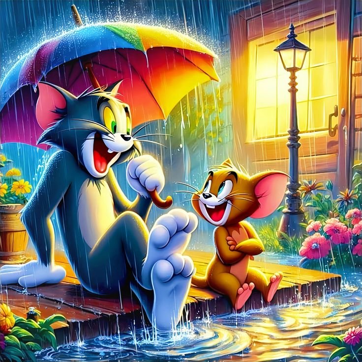 Cute Tom and Jerry Forever Whatsapp Dp Images